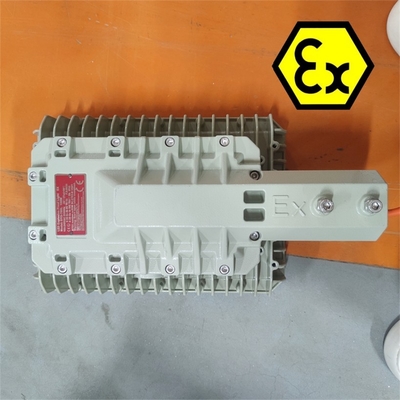 Ex d ATEX LED ضوء مربع مضاد للانفجار 4000K قابل للتخفيف 90-295V للإضاءة الصناعية EPC مع حماية IP66 OEM متاحة 50-250watt