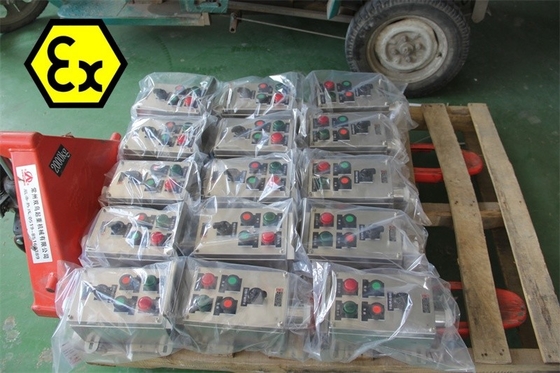 2mm Ex D E IIC T6 IP66 WF2 لوحة التحكم في لوحة التوزيع المقاومة للنيران
