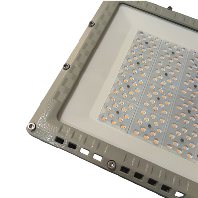 ATEX 220V 380V ضوء LED مضاد للانفجارات الصف البحري الألومنيوم IP66 WF2 لصناعة النفط والغاز