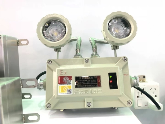 220VAC 24/36VDC ضوء الطوارئ LED مضاد للانفجار مع 50000 ساعة من العمر