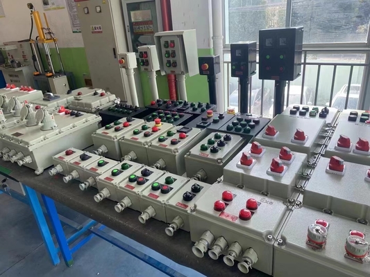 AC220/380V 2MM لوحات الفولاذ ضد الانفجار لوحات التحكم للأنظمة الكهربائية الآمنة