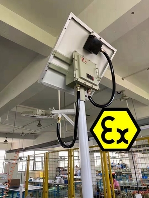 كشاف ضوئي LED مضاد للانفجار معتمد من CNEX / IECEx / ATEX، تركيب ذكي وعمر افتراضي طويل، مثالي لبيئات العمل الخطرة