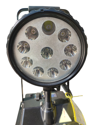 10 * 3W ضوء عمل محمول مضاد للانفجار LED GRP البلاستيك الكامل ATEX المعتمد لمنطقة غاز النفط البحرية1