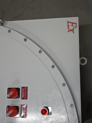 ATEX 380V ألواح التحكم المقاومة للنار لوحة توزيع الطاقة الصناعية المواد الألومنيوم مضادة للتآكل IP66 للمناطق الخطرة