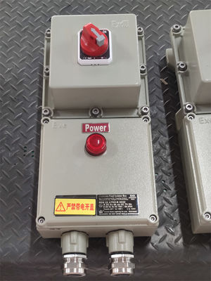 صندوق لوحة تحكم IIB T4 المقاوم للانفجار والمضاد للانفجار للمناطق الخطرة