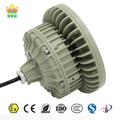 مصباح LED عالي الإضاءة مضاد للانفجار ومضاد للهب بقدرة 150 واط ATEX Div 1 - 180 لومن/واط، WF2 للاستخدام البحري والمصافي