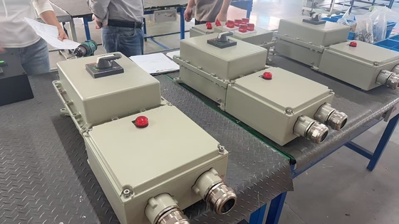 لوحة تحكم مضادة للانفجار IP66 WF2 مستوى الحماية لمنطقة ATEX