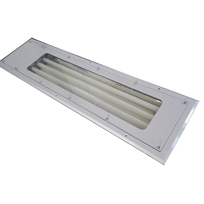 المنطقة 1 2 21 22 IP66 WF2 مستوى الحماية الضوء الفلوريسنتي ضد الانفجار Ex Mark Ex Tb IIIC T80°C Db