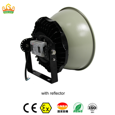WF2 تصنيف مضاد للانفجارات مصابيح LED عالية ATEX IECEx RoHS ISO9001 شهادة CCC غطاء الألومنيوم
