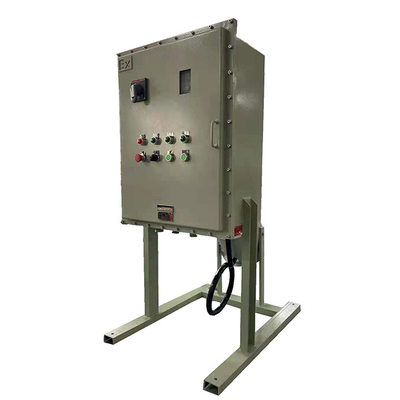 220V / 380VAC عبارة عن صندوق اتصال مضاد للانفجارات IP66 مضاد للماء مواد الحجرة المقاومة للألمنيوم