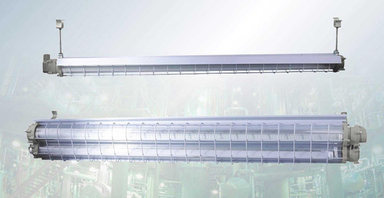 IP66 Explosion Proof Fluorescent Lighting with ATEX/IECEx | Ceiling, Wall & Pendant Mount for Hazardous Sites