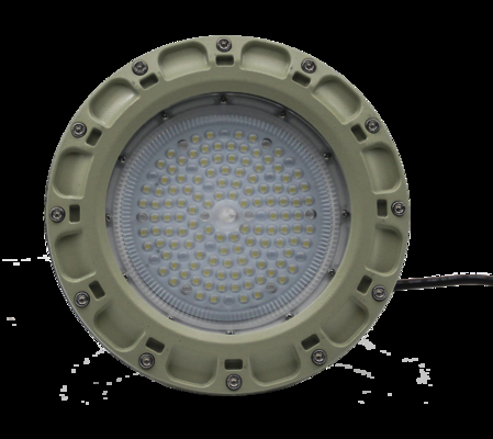 IP66 معتمد ATEX مضاد للانفجار LED High Bay Light لبيئات التعدين النفطية الغازية الكيميائية الكفاءة 160lm / w