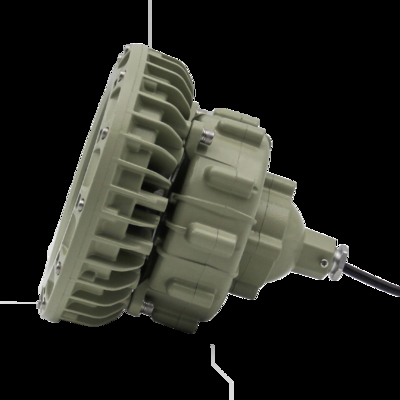 130-145 Lm/W كفاءة المصابيح مضادة للانفجار LED High Bay Light مع زاوية شعاع 120 °