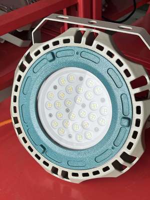 مصباح LED عالي الإضاءة مضاد للانفجار 100-240 واط معتمد من ATEX IECEx IP66