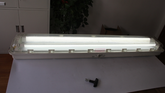 ضوء LED خطي مقاوم للانفجار بطول 0.6 متر/1.2 متر ATEX/IECEx/CNEX، درجة صناعية IP66 للإضاءة في المناطق الخطرة، مصانع النفط والغاز والمواد الكيميائية، التعدين، المرافق البحرية، تصميم موفر للطاقة يقلل من