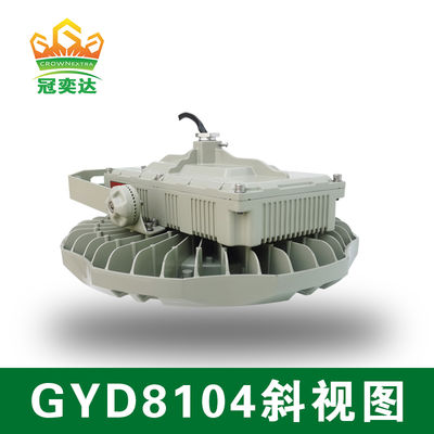 مصباح LED مضاد للانفجار معتمد من ATEX - تثبيت على السقف/الحائط/العلق - سلسلة GYD810 - إضاءة المناطق الخطرة من المنطقة 2 و 22 - 30-240 واط - هيكل من الألومنيوم المصبوب والفولاذ المقاوم للصدأ