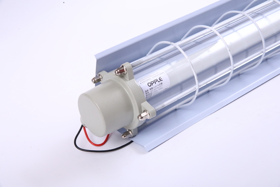ضوء LED خطي مقاوم للانفجار بطول 0.6 متر/1.2 متر ATEX/IECEx/CNEX، درجة صناعية IP66 للإضاءة في المناطق الخطرة، مصانع النفط والغاز والمواد الكيميائية، التعدين، المرافق البحرية، تصميم موفر للطاقة يقلل من