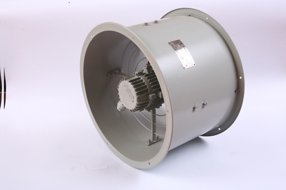 مروحة محورية ATEX BAF بقدرة 250-750 واط بتصنيف IP54 للتخزين الكيميائي 4687 متر مكعب/دقيقة تهوية مقاومة للانفجار CFM 2273-18250 متر مكعب/ساعة علامة Ex Ex Db IIB