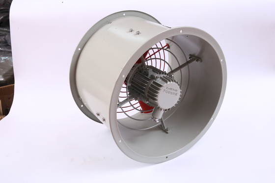 مروحة محورية ATEX BAF بقدرة 250-750 واط بتصنيف IP54 للتخزين الكيميائي 4687 متر مكعب/دقيقة تهوية مقاومة للانفجار CFM 2273-18250 متر مكعب/ساعة علامة Ex Ex Db IIB