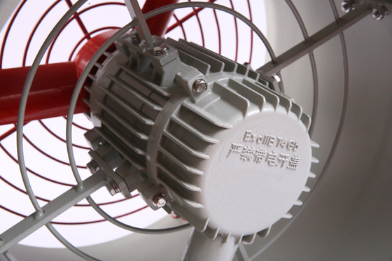 مروحة محورية ATEX BAF بقدرة 250-750 واط بتصنيف IP54 للتخزين الكيميائي 4687 متر مكعب/دقيقة تهوية مقاومة للانفجار CFM 2273-18250 متر مكعب/ساعة علامة Ex Ex Db IIB