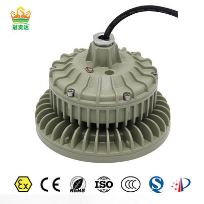 50000 ساعة عمر ATEX CNEX معتمد ضد الانفجار IP66 LED High Bay Light 100W 150W 200W للنفط الغاز الكيميائي التعدين البيئات البحرية