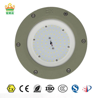 50000 ساعة عمر ATEX CNEX معتمد ضد الانفجار IP66 LED High Bay Light 100W 150W 200W للنفط الغاز الكيميائي التعدين البيئات البحرية