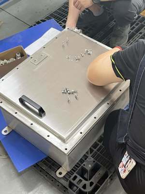 مربع قناة مقاومة للانفجار يمكن تخصيصه