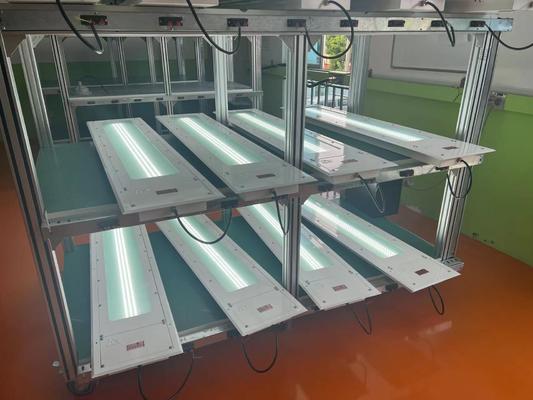 0.6M 1.2M 100LM / W مصباح صناعي محفز على الانفجار 36w مصباح صناعي آمن T6 LED الصلب مضاد للانفجار