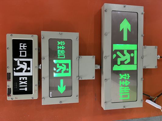 مصدر ضوء LED لعلامة مخرج الطوارئ المضادة للانفجار 3 وات القابلة للتخصيص للمصانع الكيميائية وعمليات التعدين