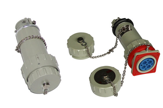 مقبس ومأخذ مقاومان للانفجار ومصنفان IP66 WF2 لجهد 220/380 فولت تيار متردد في التطبيقات الصناعية