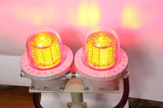 وقت بدء الطوارئ أقل من 03 ثانية، مصابيح مؤشر مقاومة للانفجار تتميز بتيار احتياطي أقل من 50 مللي أمبير، مثالية للتطبيقات الصناعية