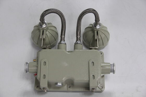 سبائك الألومنيوم الزجاج المقسى القابلة لإعادة الشحن 220 فولت IP66 علامة خروج طوارئ LED أضواء الطوارئ مدة 3 ساعات