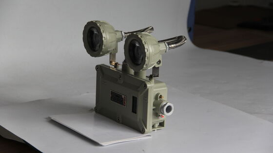 ATEX IP66 مصباح LED مضاد للانفجار مزدوج النقطة متعدد الوظائف مزدوج الرأس إعادة شحن مصباح خروج الطوارئ