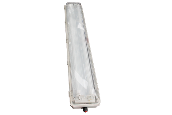 مصابيح خطية للمناطق الخطرة IP66 WF2 تصنيف بيئي، Ex Tb IIIC T80 °C Db مصباح شريط معتمد للمصانع الصناعية البتروكيماوية