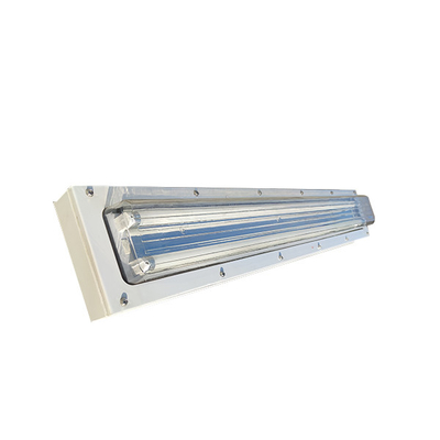 مصباح أنبوب مضاد للانفجار LED 2 * 18W T5 T8 الأنابيب المزدوجة Ip66 مصباح مضاد للماء الفلورسنت 1.2M مصباح خطي