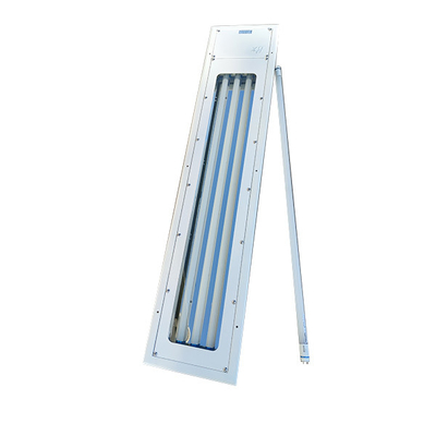 مصباح أنبوب مضاد للانفجار LED 2 * 18W T5 T8 الأنابيب المزدوجة Ip66 مصباح مضاد للماء الفلورسنت 1.2M مصباح خطي