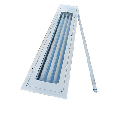 IP66 18w 36w 54w 72w مضاد للانفجارات مصباح LED خطي السقف أو مضمن لإضاءة الأماكن الخطرة
