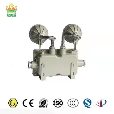 ضوء طوارئ مضاد للانفجار مثبت على الحائط مع 1CCT80 دقيقة وقت الطوارئ المستخدمة للمناطق الصناعية