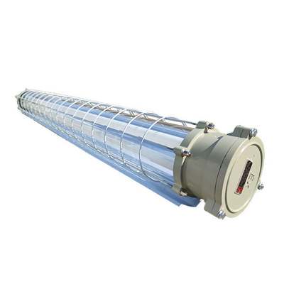 EX 2 * 20w أنبوب مزدوج LED ضوء فلورسنت 100Lm / W 12 بوصة 18 بوصة ضوء LED خطي مضاد للانفجار