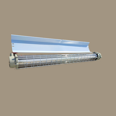 Ip66 1.2M 4Ft مصابيح محمية للإنفجار الصناعية 18-36W مضاعفة الأنابيب الضوء الفلوريسنتي