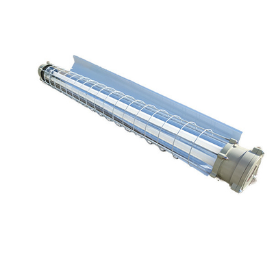 EX 2 * 20w أنبوب مزدوج LED ضوء فلورسنت 100Lm / W 12 بوصة 18 بوصة ضوء LED خطي مضاد للانفجار