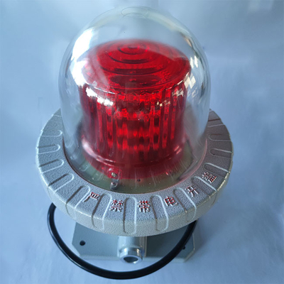 أحمر مخصص 20-60 مرات / دقيقة ضوء LED ضد الانفجار ضوء الحاجز المطار ضد الانفجار الطيران