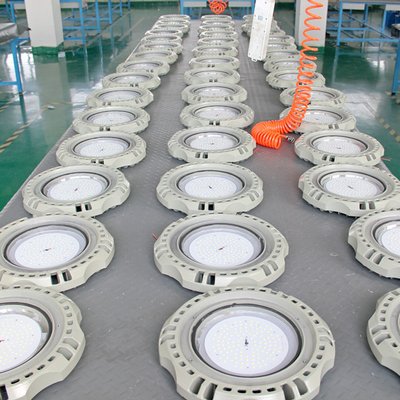 160lm / w ضوء LED عالية الخليج ضد الانفجار قابلة للتخصيص المنطقة 1 المنطقة 2 الإضاءة للمواقع الخطرة