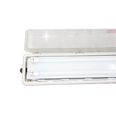 100lm/w توفير الطاقة 600mm ضوء فلوروسنت مضاد للانفجار مع IP66 درجة الحماية مع 90 دقيقة وقت الطوارئ