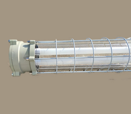 Ip66 1.2M 4Ft مصابيح محمية للإنفجار الصناعية 18-36W مضاعفة الأنابيب الضوء الفلوريسنتي