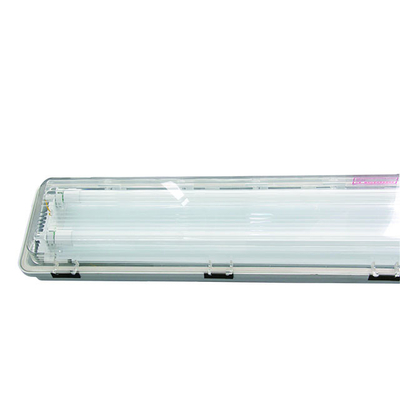 IP66 2 * 18W ضوء خطي مدعوم ضد الانفجار مع 100lm / w للمنطقة 1 ، 2 والمنطقة 21 ، 22