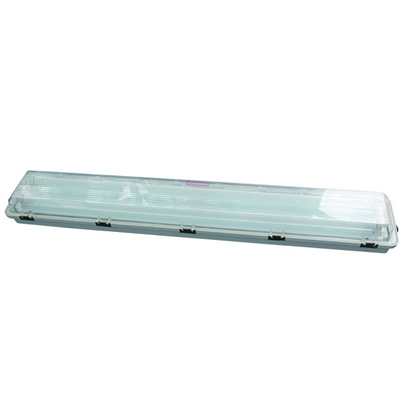 IP66 9-54w مضاد للانفجار الضوء الفلوريسنتي مواد GRP 100ml / w الكفاءة 5 سنوات الضمان
