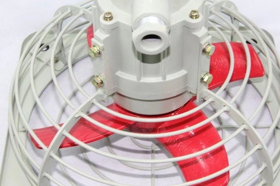 مروحة مخرج عالية الكفاءة 120-750W ضد الانفجار مع جهاز تخفيف الاهتزاز مناسبة للمنطقة 12