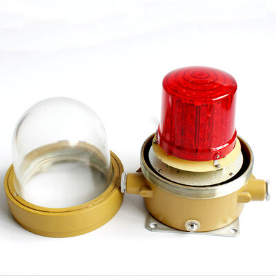 إضاءة LED مقاومة للانفجار لمدة 30 ساعة عمل مصنوعة من سبائك الألومنيوم للمناطق الصناعية الخطرة للنفط والغاز المنطقة 1 القسم 1 المناطق البحرية والبرية